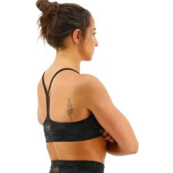 Reggiseno TYR Sports Base Kinetic Nero Grigio -Tyr tyr fgvbc3a001 006