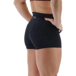 Leggings Corti TYR Base Kinetic High-Rise Donna Nero -Tyr tyr ftmrss3a001 004