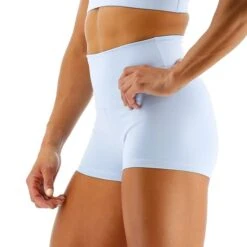 Pantaloncini TYR Base Kinetic High-Rise Azzurro Donna -Tyr tyr ftmrss3a926 003