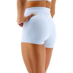 Pantaloncini TYR Base Kinetic High-Rise Azzurro Donna -Tyr tyr ftmrss3a926 004