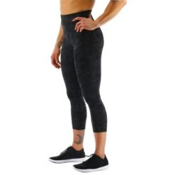 Calzamaglia TYR Base Kinetic Camo Ultrasoft Nero Donna -Tyr tyr fttmrb3a001 003