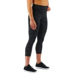 Calzamaglia TYR Base Kinetic Camo Ultrasoft Nero Donna -Tyr tyr fttmrb3a001 005