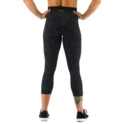 Calzamaglia TYR Base Kinetic Camo Ultrasoft Nero Donna -Tyr tyr fttmrb3a001 006