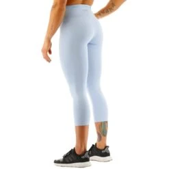 Leggings TYR Base Kinetic 3/4 High Rise Azzurro Donna -Tyr tyr fttmrs3a926 003