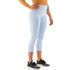Leggings TYR Base Kinetic 3/4 High Rise Azzurro Donna -Tyr tyr fttmrs3a926 005