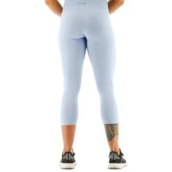 Leggings TYR Base Kinetic 3/4 High Rise Azzurro Donna -Tyr tyr fttmrs3a926 006
