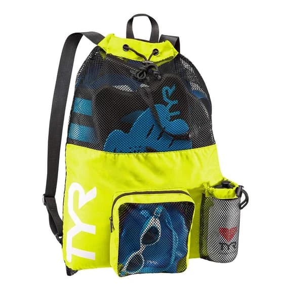 Zaino TYR Big Mesh Mummy 40L Verde Nero 1 Zaino TYR Big Mesh Mummy 40L Verde Nero