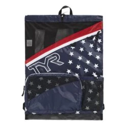 Zaino TYR Team Elite Mesh 40L Blu Scuro Rosso