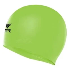 Cuffia Nuoto TYR Solid Latex Verde
