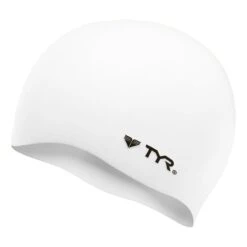 Cuffia Nuoto TYR Silicone Cap Bianco