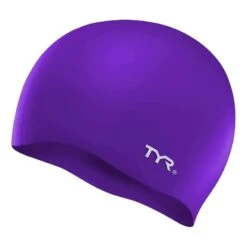 Cuffia Nuoto TYR Silicone No Wrinkle Lilla