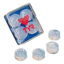 Kit Tappi Orecchie TYR Soft Silicone Bianco (4 Unità)