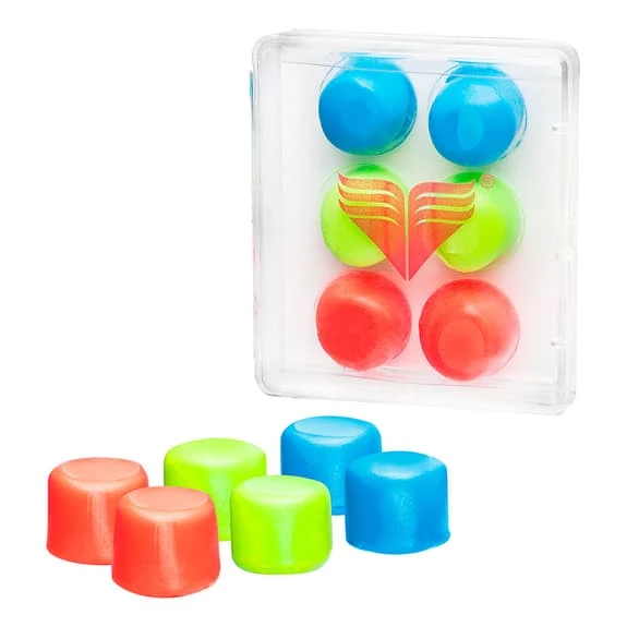 Kit Tappi Orecchie TYR Silicone Multicolore Bambino (6 Unità) 1 Kit Tappi Orecchie TYR Silicone Multicolore Bambino (6 Unità)