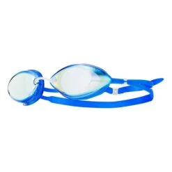 Occhialini TYR Tracer Racing Blu Con Lenti A Specchio Donna