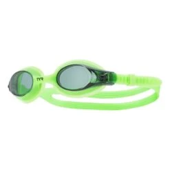 Occhialini TYR Swimple Verde Con Lenti Grigio Bambini