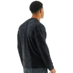 Maglia TYR Airtec Long Camo Manica Lunga Nero Grigio -Tyr tyr mptlbc3a001 004