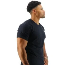 T-shirt TYR Airtec Manica Corta Nero -Tyr tyr mptso3a001 005