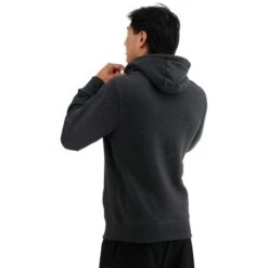 Felpa Con Cappuccio TYR Ultrasoft Big Logo Tech Grigio Scuro -Tyr tyr uhomc3a255 003
