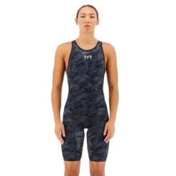 Costume TYR Venzo Camo Nero Donna