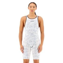 Costume TYR Venzo Camo Bianco Donna