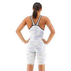 Costume TYR Venzo Camo Bianco Donna -Tyr tyr vzccb6a100 004