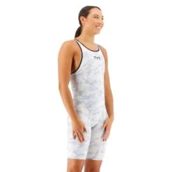 Costume TYR Venzo Camo Bianco Donna -Tyr tyr vzccb6a100 005