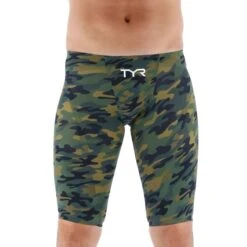 Costume TYR Venzo Camo Verde Scuro